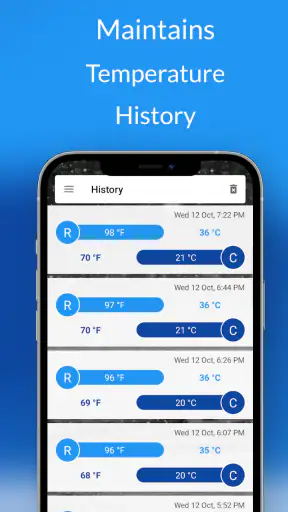 Room Temperature (कमरा तापमान) screenshot