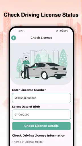 RTO All Vehicle & Challan Info screenshot