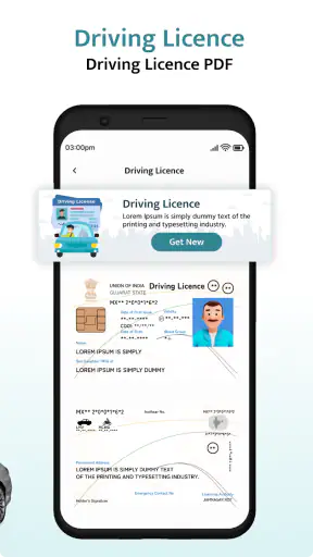 RTO Vehicle Information App screenshot
