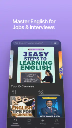Sahi English - AI Learning App screenshot