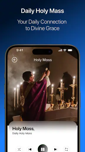 Santo Catholic App screenshot