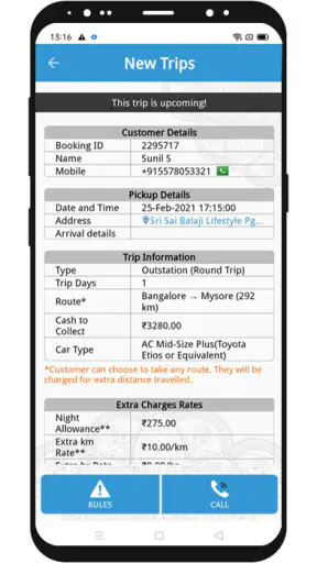 Savaari Driver Partner App screenshot
