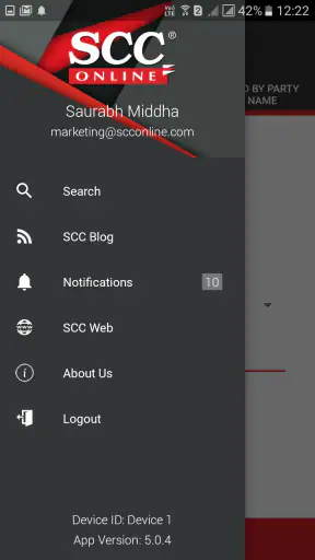 SCC Online screenshot