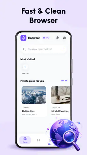 Shadow Browser: Private Search screenshot