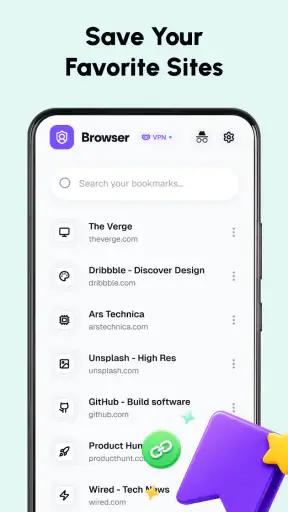 Shadow Browser: Private Search screenshot