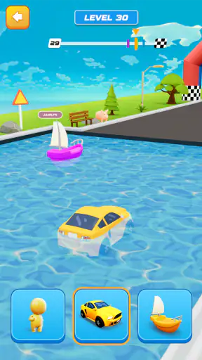 Shape Transform Race screenshot