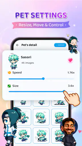 Shimeji: Anime Pets On Screen screenshot