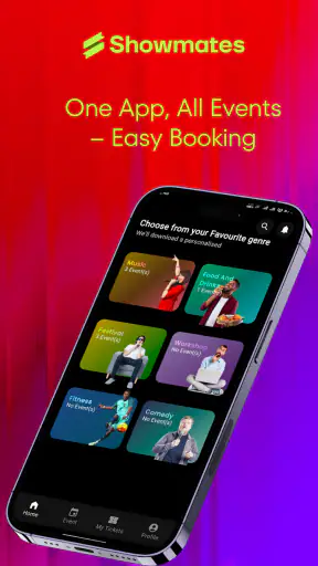 Showmates: Book Events Now screenshot