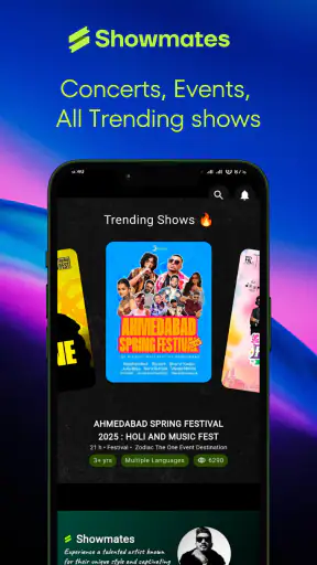 Showmates: Book Events Now screenshot