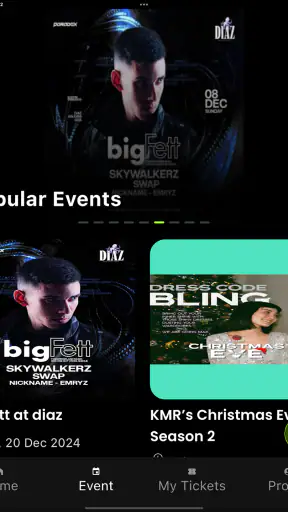 Showmates: Book Events Now screenshot