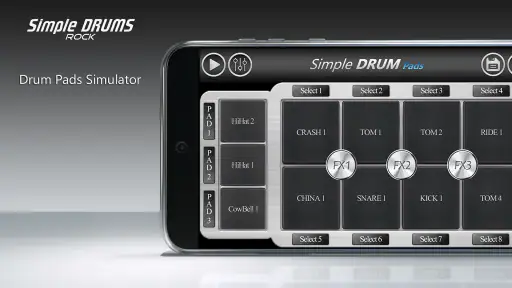 Simple Drums Rock - ढोल समूह screenshot