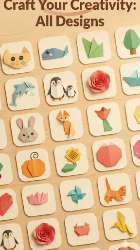 Simple Origami: Paper Folding screenshot
