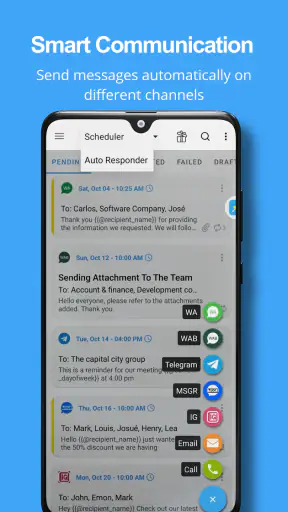 SKEDit: Scheduler & Auto Reply screenshot