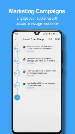 SKEDit: Scheduler & Auto Reply screenshot