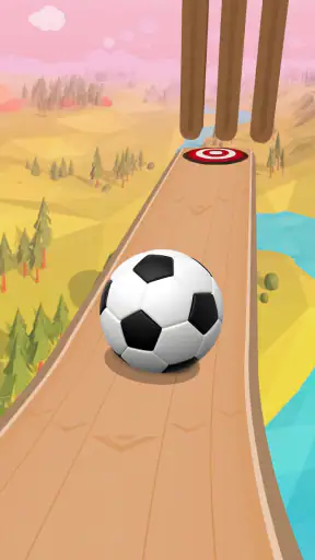 Sky Parkour Run: Ball Game screenshot