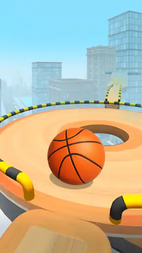 Sky Parkour Run: Ball Game screenshot