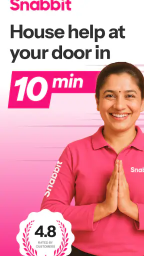 Snabbit: वेरिफाइड हाउस हेल्प screenshot