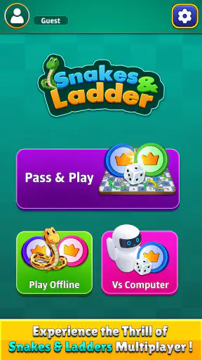 Snakes and Ladders: Board Game screenshot