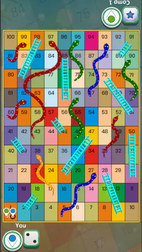 snakes and ladders Jim Game screenshot