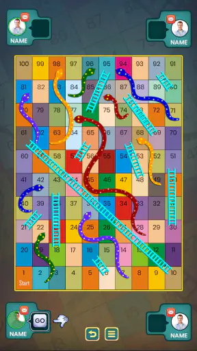 snakes and ladders Jim Game screenshot