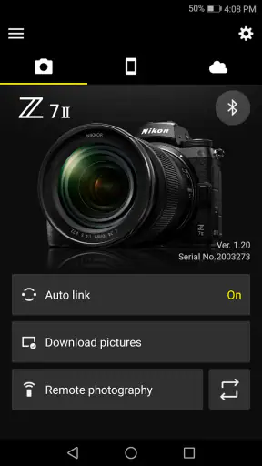 SnapBridge screenshot