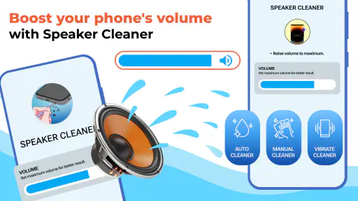 Speaker Cleaner・Volume Booster screenshot