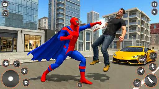 Spider Hero Flying Fight 3D screenshot