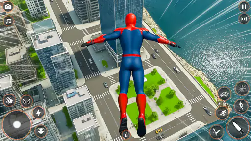 Spider Hero Flying Fight 3D screenshot