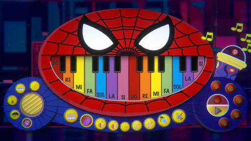 Spider Man -Baby Piano Music screenshot