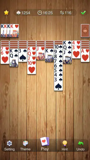 Spider Solitaire screenshot