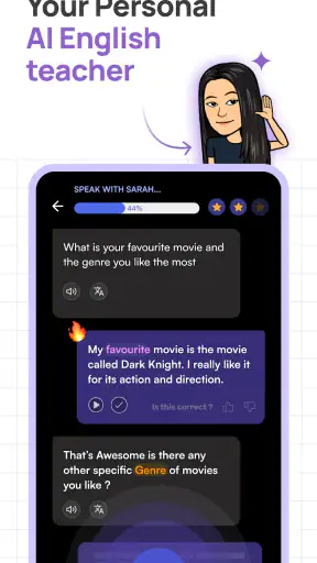 Stimuler: English speaking app screenshot