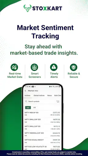 Stoxkart: Stocks & Trading App screenshot
