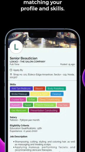 Stylelink - Salon Jobs India screenshot