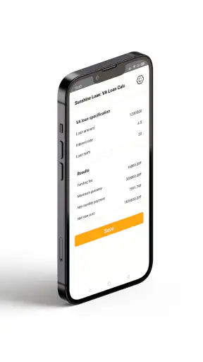 Sunshine Loan: VA Loan Calc screenshot