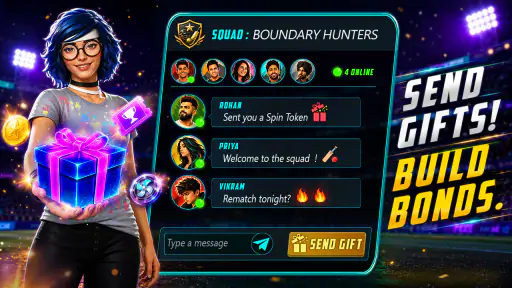 Super Six Cricket: PvP बैटल screenshot