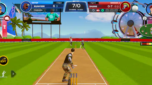 Super Six Cricket: PvP बैटल screenshot