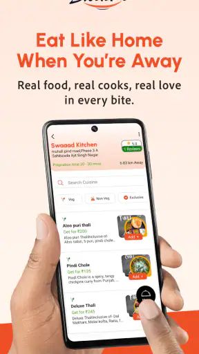 Swaaad:Exclusive Homemade Food screenshot