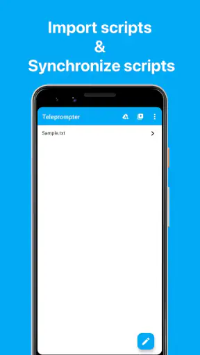 Teleprompter: Floating Notes screenshot