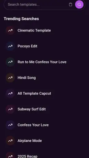 TemplateCut - Video Templates screenshot