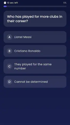 The GOAT: Messi vs Ronaldo screenshot