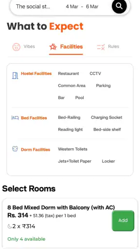 The Hostel Co screenshot