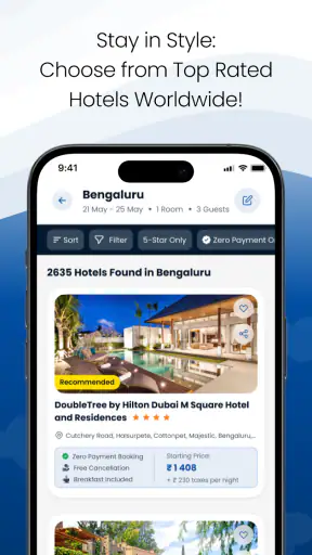 Thomas Cook Holidays screenshot