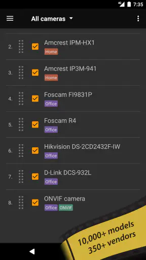 tinyCam Monitor screenshot