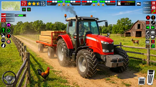 Tractor Game Farm Simulator screenshot