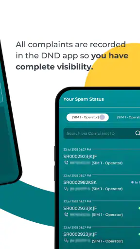 TRAI DND screenshot