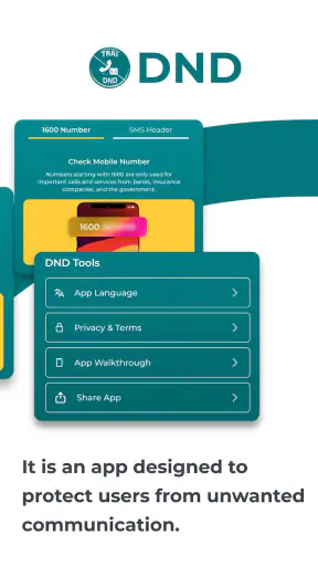 TRAI DND screenshot