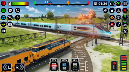 Train Simulator Railway Game screenshot
