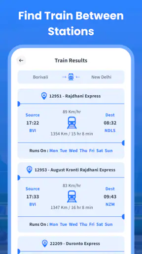 Train Status : Find My Train screenshot