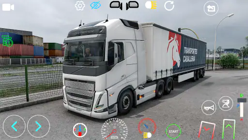 Transporter Truck Driver Games screenshot
