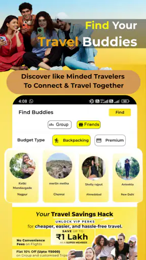 Travel Buddy: AI Buddy Finder screenshot